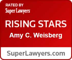 Rated by Super Lawyers | Rising Stars | Amy C Weisberg | SuperLawyers.com
