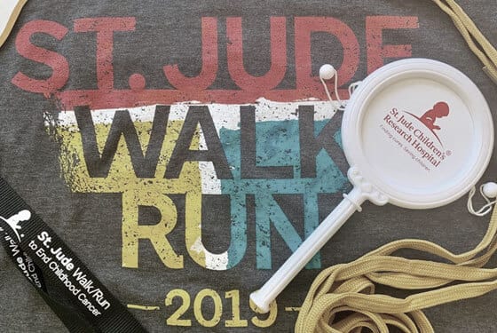 St. Jude Children's Hospital | St. Jude Walk Run logo
