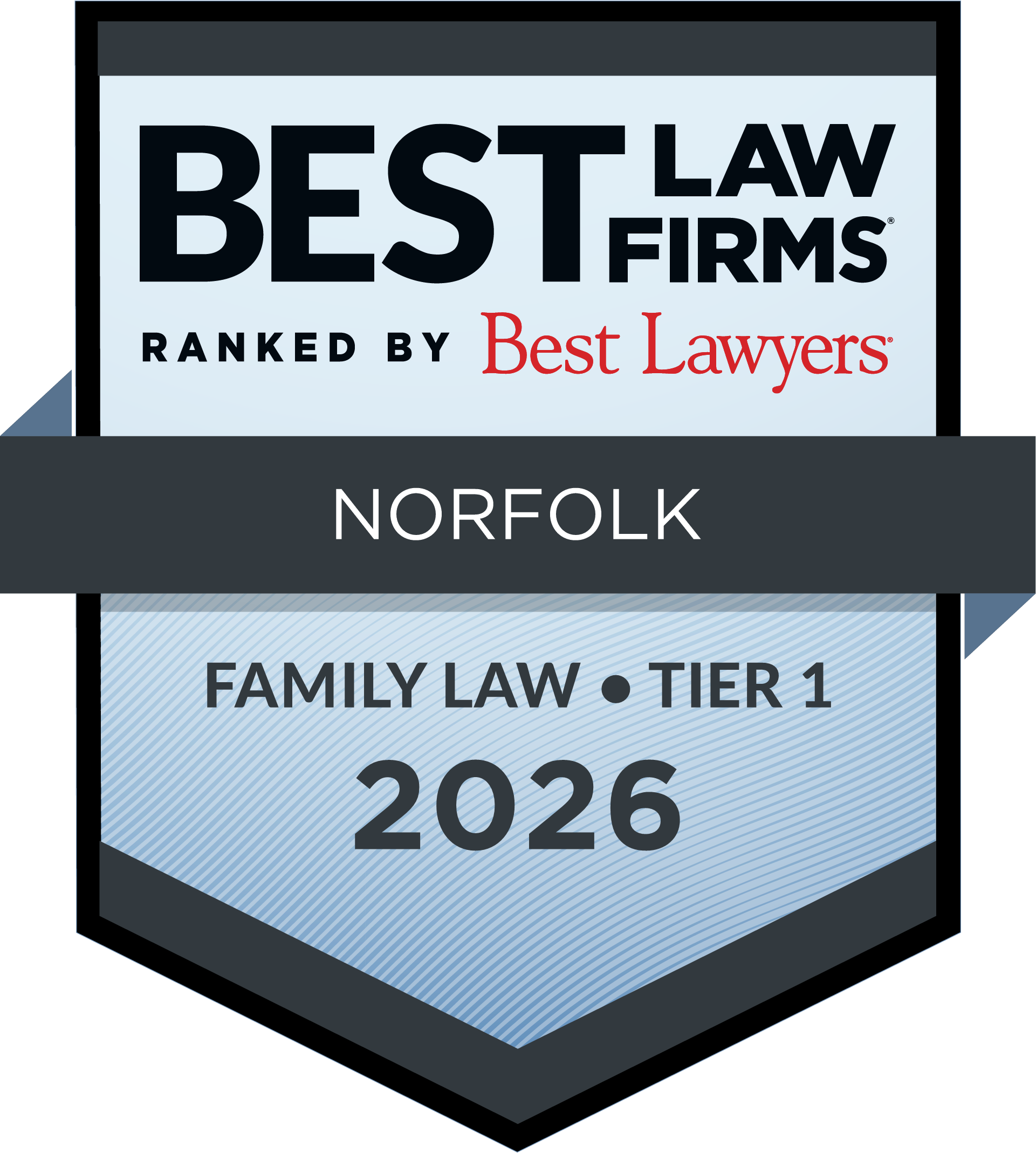 Best Law Firms | Ranked By Best Lawyers | Norfolk | Family . Tier 1 | 2026